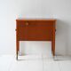Scandinavian Vintage Mahogany Storage Trolley