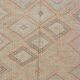 Oushak Vintage Turkish  wool Kilim Rug sku1886