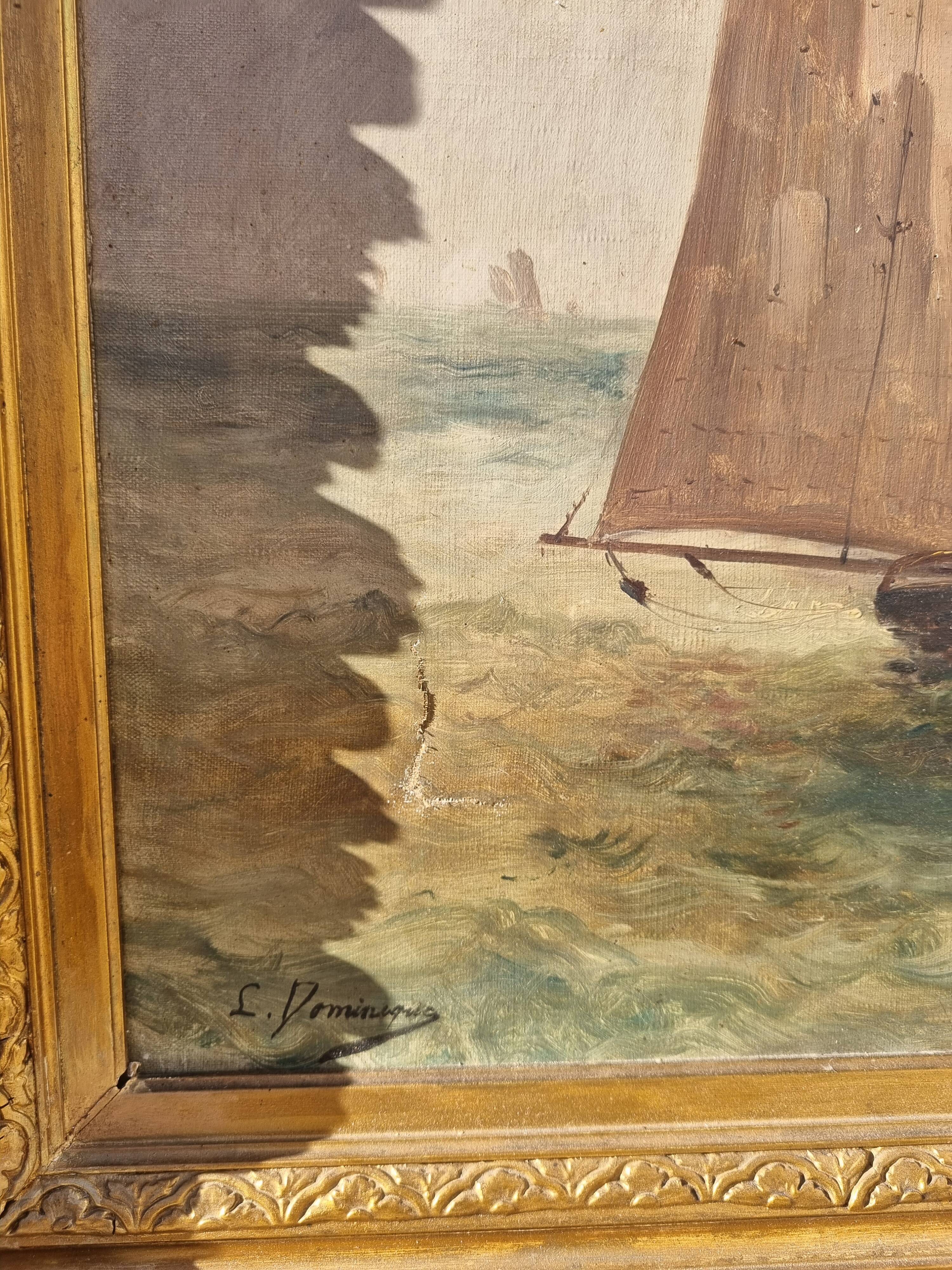 Marine table XIXth century