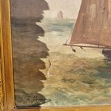 Marine table XIXth century