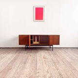 Buffet Mid-Century, modèle B20 en teck par Dieter Waeckerlin pour Behr, ann