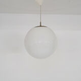 Peill and Putzler glass globe, pendant light, Germany 1970's