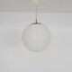 Peill and Putzler glass globe, pendant light, Germany 1970's