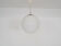 Peill and Putzler glass globe, pendant light, Germany 1970's