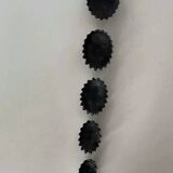 Famille de 6 Hérissons en métal par Walter Bosse, design 1950