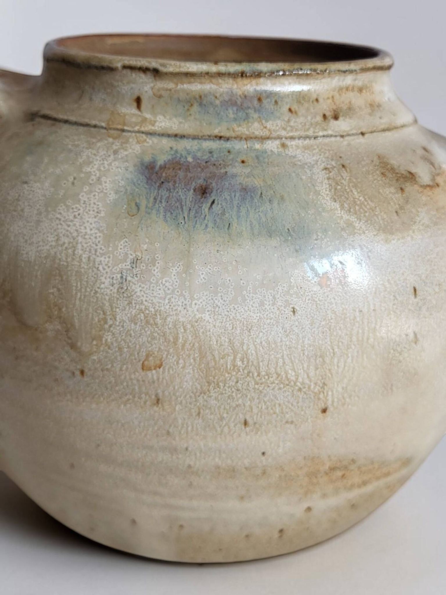 Glazed stoneware teapot – Hervé Rousseau, Atelier de Boisbelle, La Borne