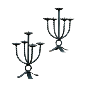 Paire de chandeliers
