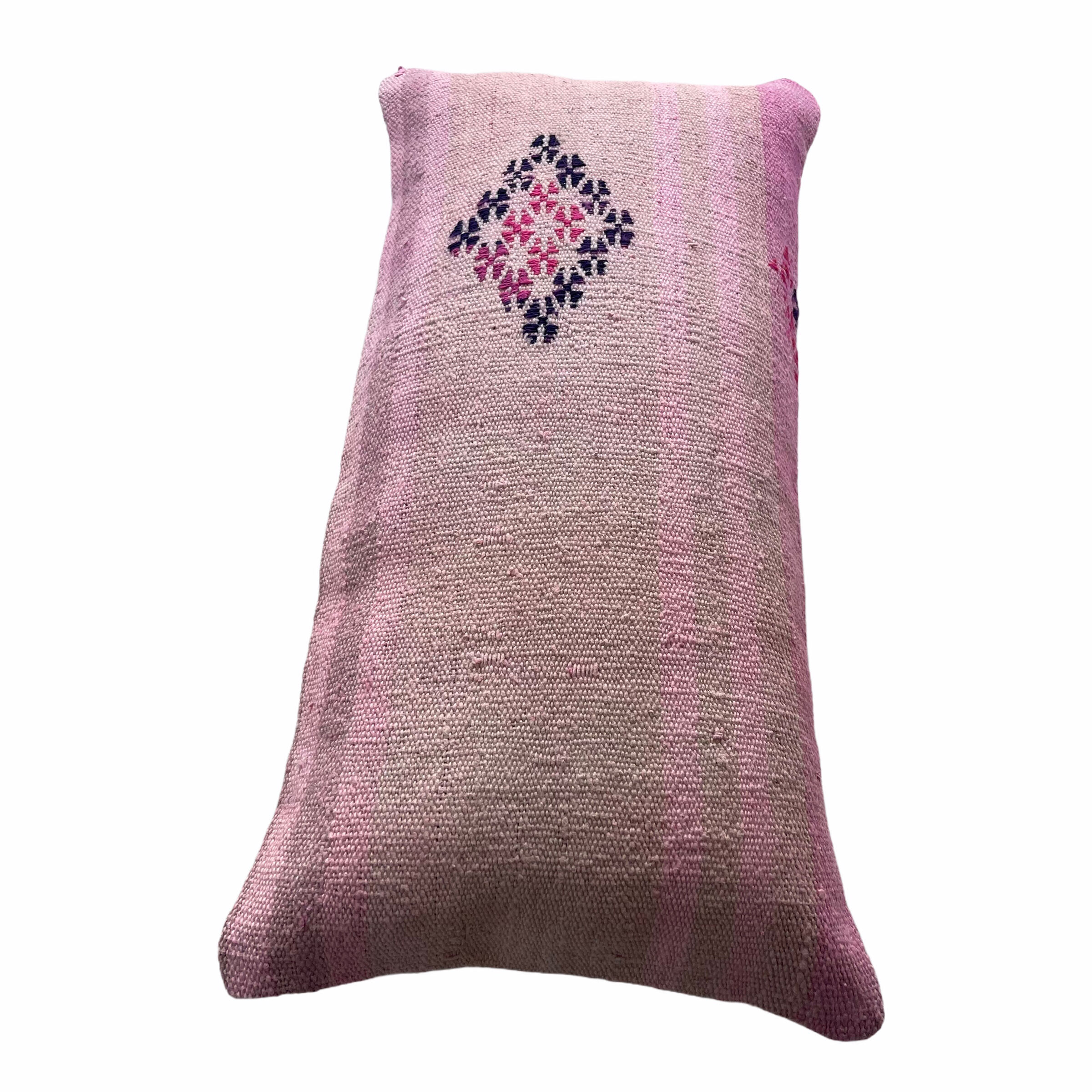 Housse de coussin kilim turc vintage 30 x 60 cm