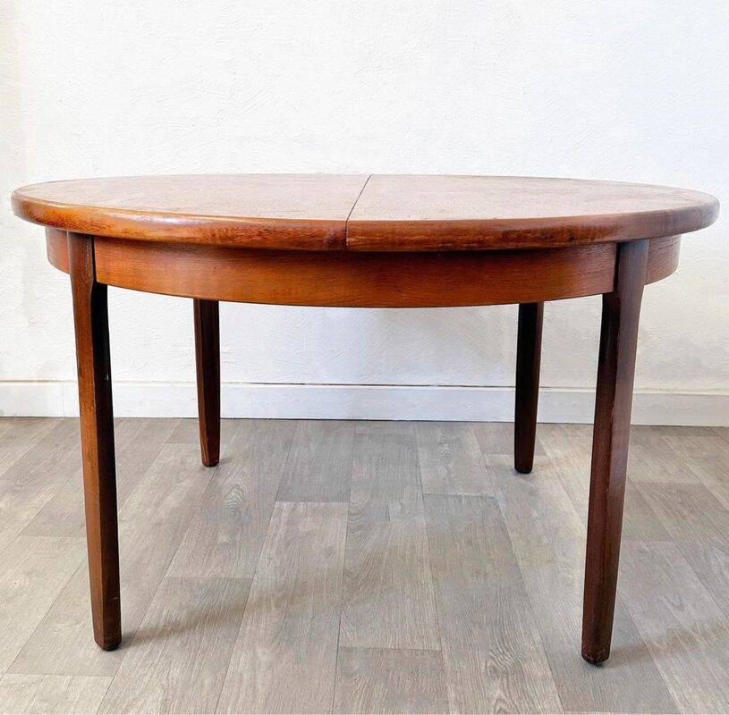 Eon furniture teak dining table. 1970s.