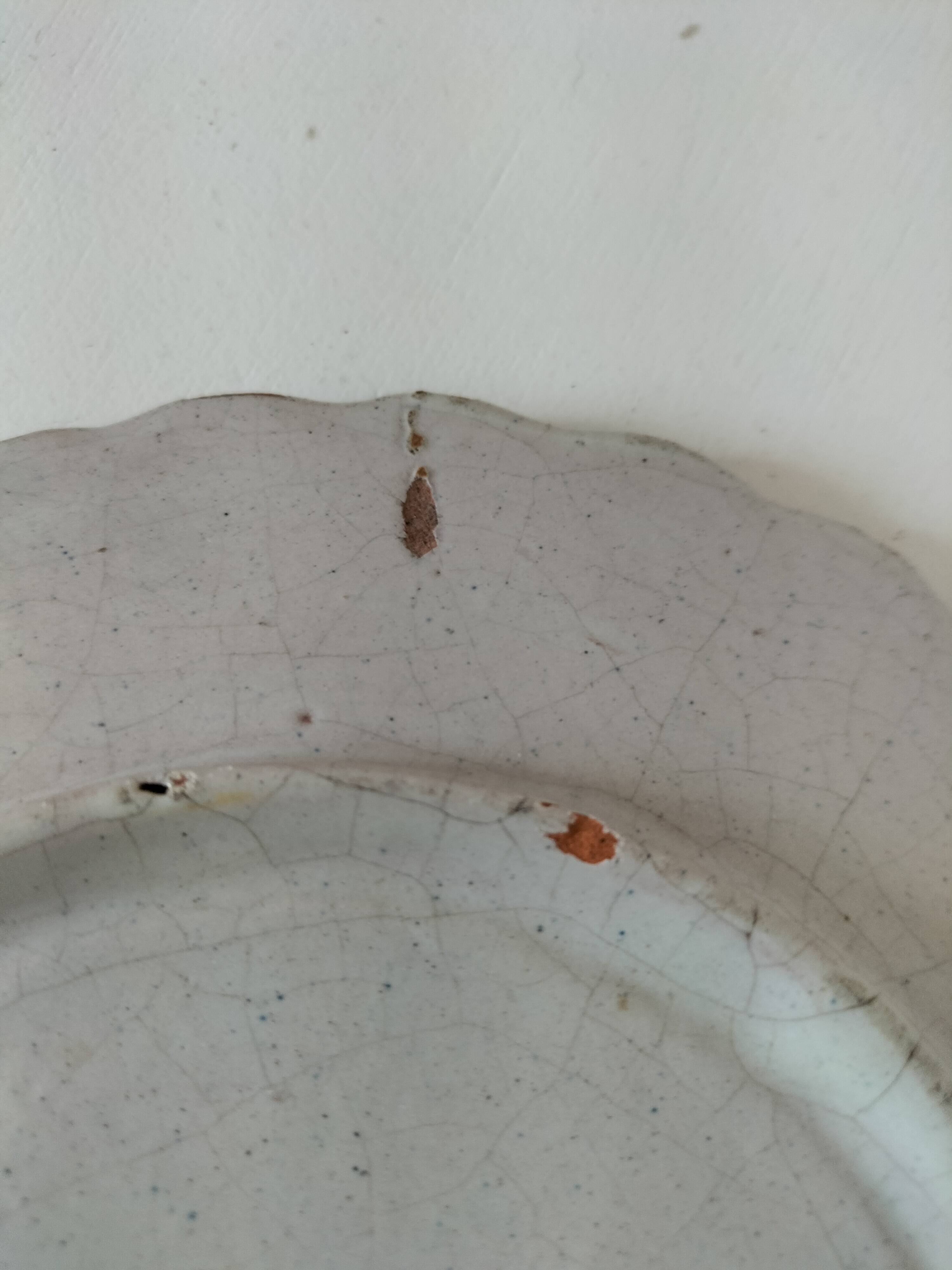 Covered cheese dish in Quimper earthenware – late 19th, early 20th century