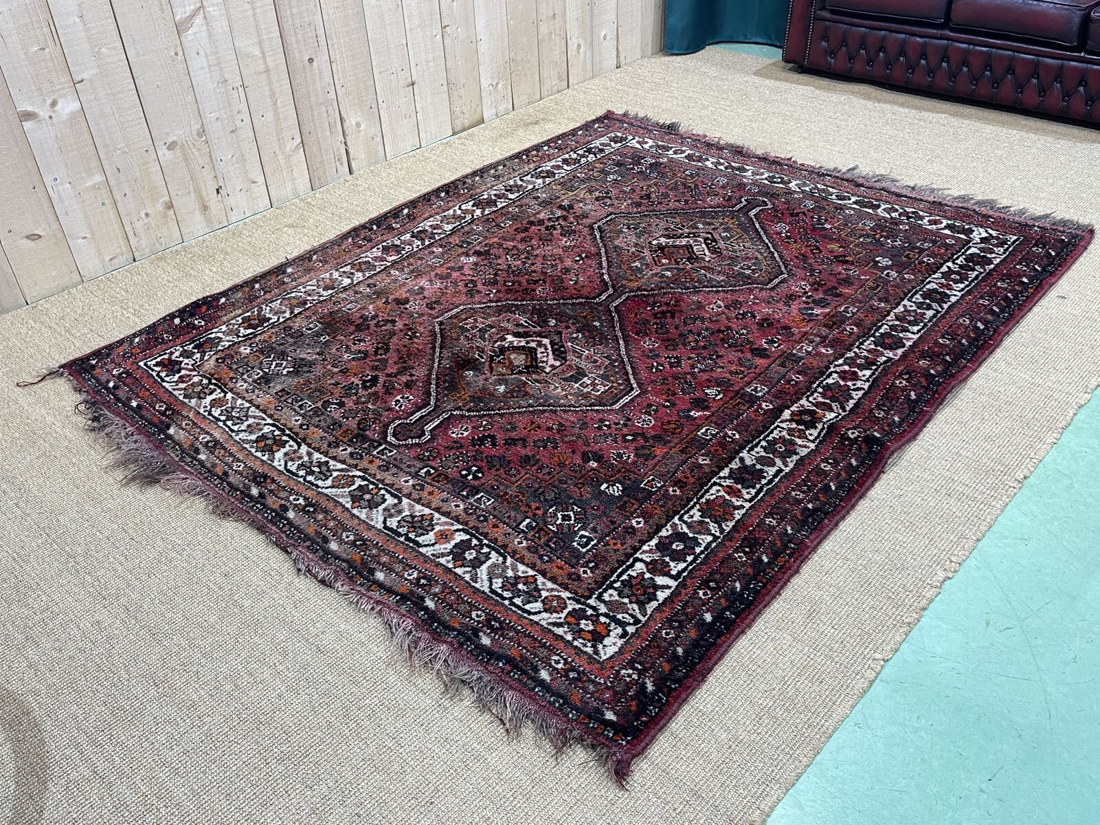 Handmade Moroccan wool rug, 210x170 cm