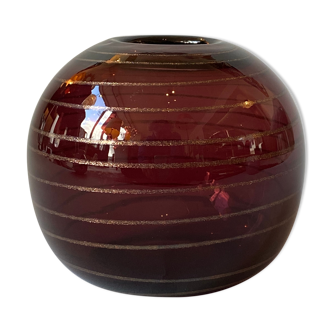 Vase verre Robert Pierini Biot