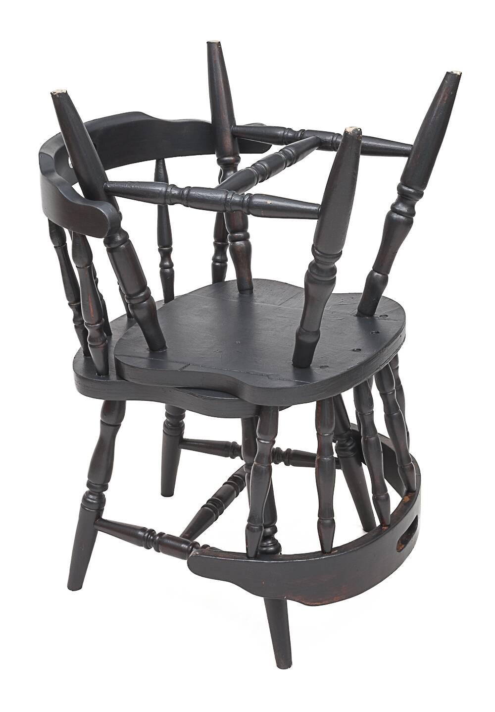 Set de 8 chaises bistrot "Cabriolet"