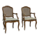 Louis XV armchairs, 18th century, set of 2