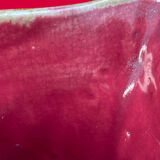 Pichet Art Nouveau en barbotine belge Wasmuel, XIXe siècle