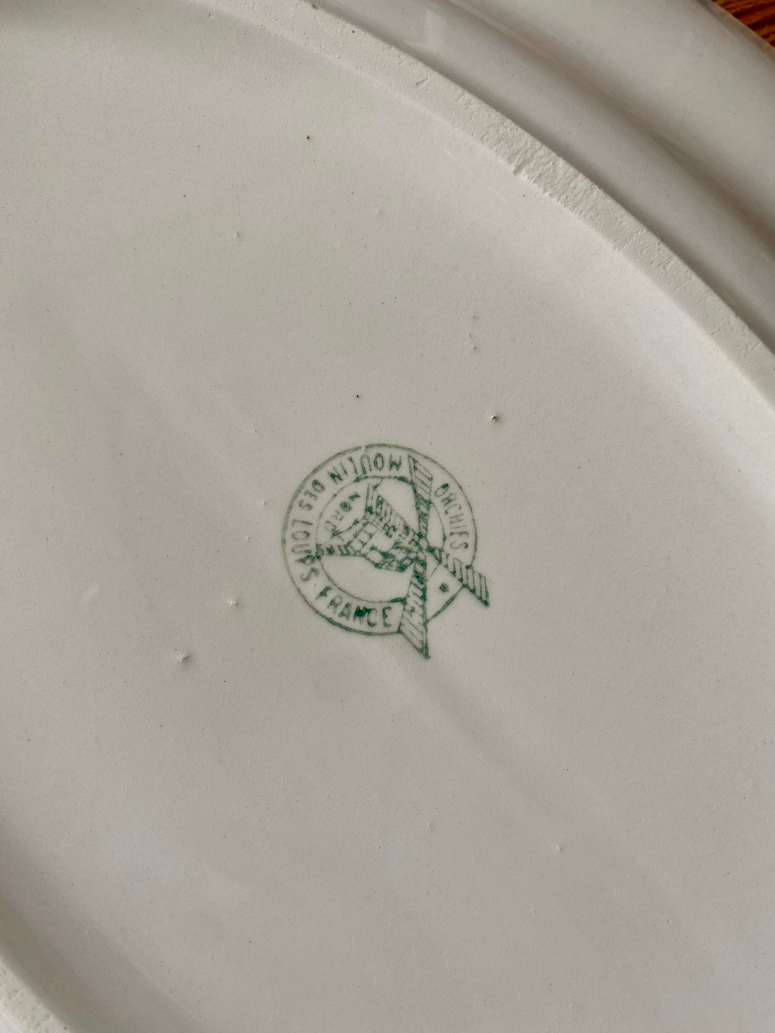 Plat ovale Moulin des Loups