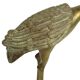 Statue de héron grue en cuivre sculpture laiton vintage 42cm