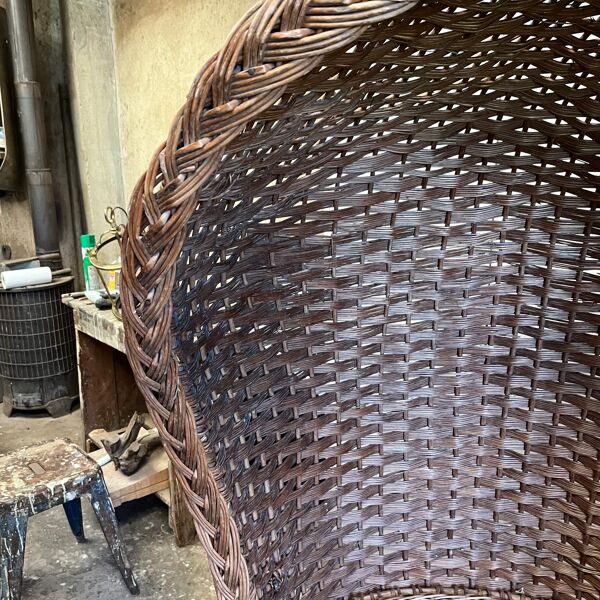 Fauteuil de plage en rotin