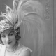 Vintage photography woman Belle Époque 1920