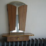 50s Wall mounted folding mirror - 60 x 60cm