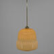Suspension en verre du milieu du siècle, années 1960