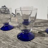 Murano transparent mocha cups
