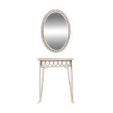 Console table with mirror from the 1960s