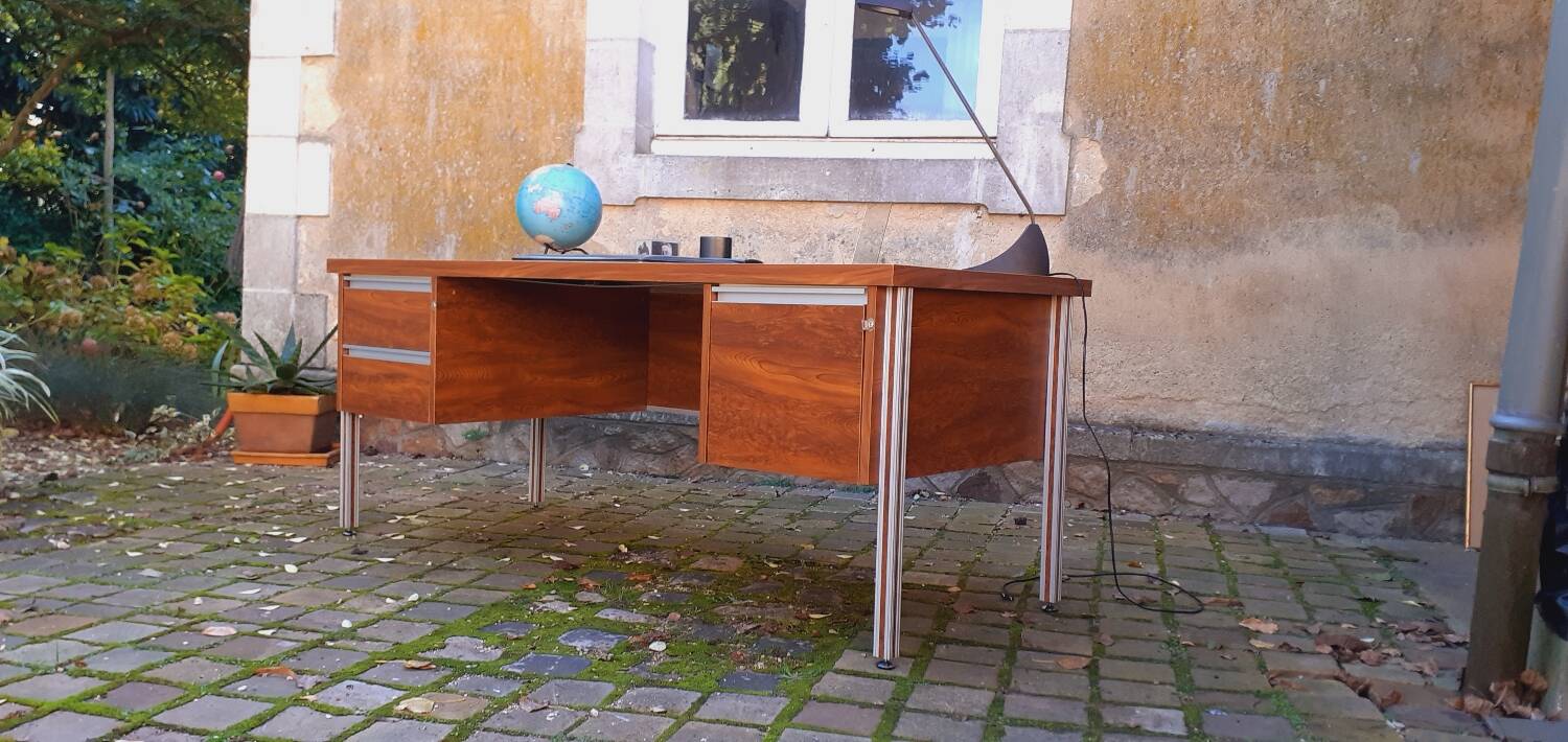 Minister's desk from the 70s, Ciolino style, Italy