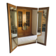 Miroir triptyque - bois massif