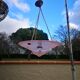 Glass pendant light