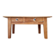 Table basse de ferme ancienne - 2 tiroirs