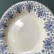 Set of 5 hollow plates Terre de Fer R&A Salins, model Palmes
