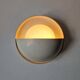 White metal Eclipse wall or ceiling lamp by Dijkstra Lighting, The Netherlands 1970's