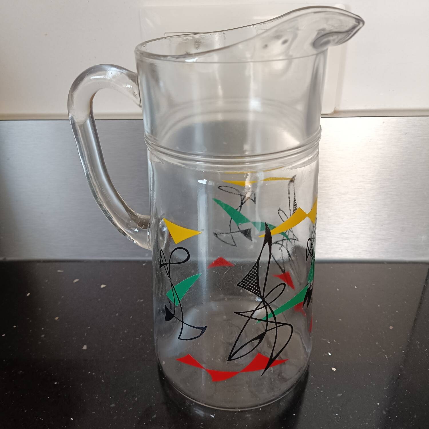 Vintage water carafe pitcher