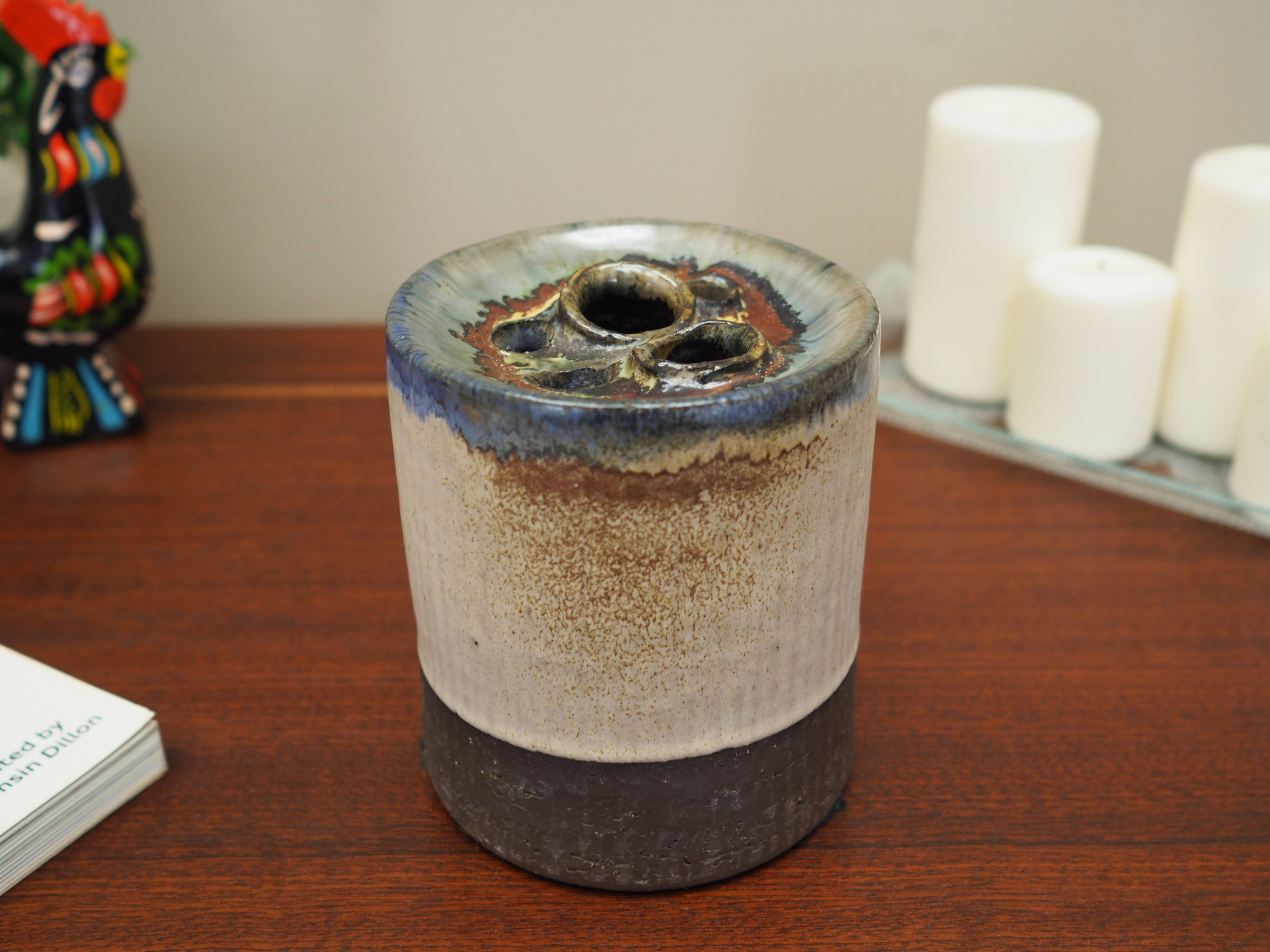 Ceramic vase, Danish design, 1960s, production: Denmark