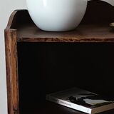 Louis XV style oak bedside table