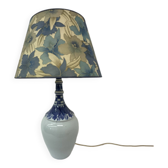 Bjørn Wiinblad for Rosenthal Germany ceramic floral floor / table lamp , 1970s