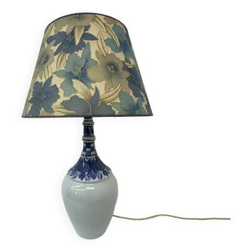 Bjørn Wiinblad for Rosenthal Germany ceramic floral floor / table lamp , 1970s