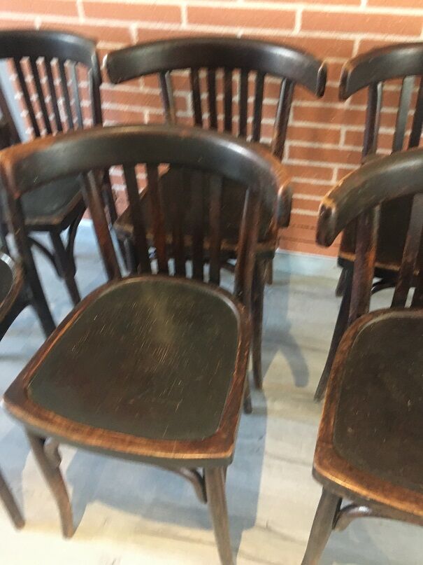 6 Bistro chairs