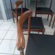 Suite of 6 chairs in Teck Denmark K.S vintage 1960