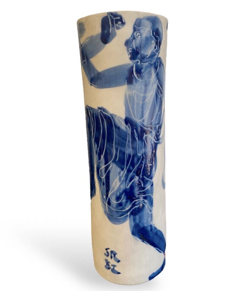 Vase with dancers - silvia radu