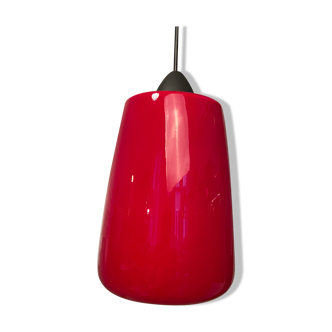 Red opaline suspension, 1970s