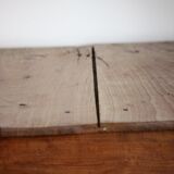 Wooden table with drawer