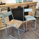 Pair of industrial bistro chairs