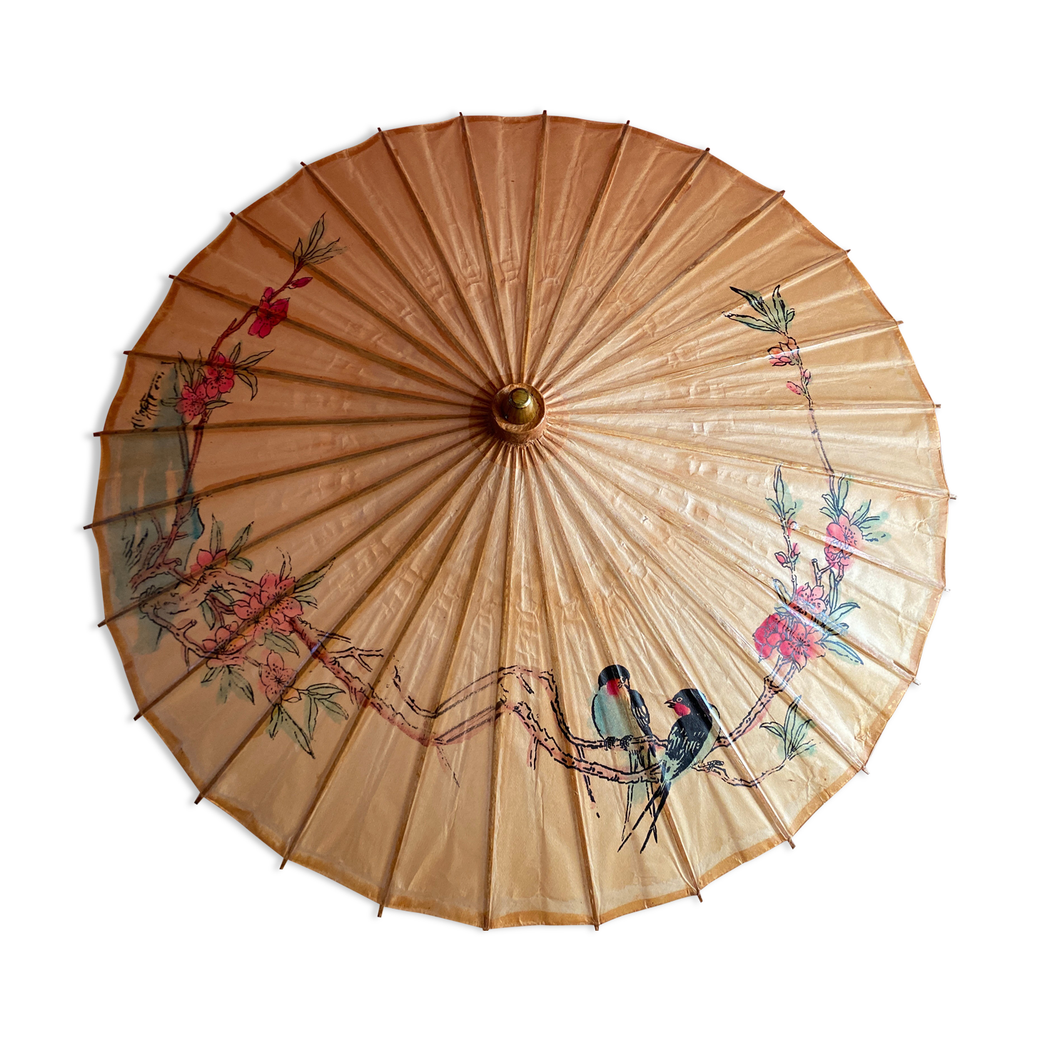 Vintage bamboo umbrella