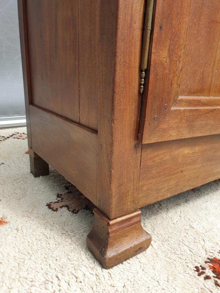 Norman countryside buffet in solid cherry wood nineteenth