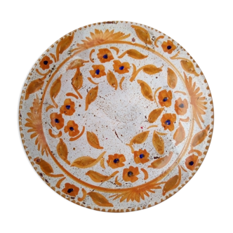 Vintage plate from the 70s, signed H. Botto