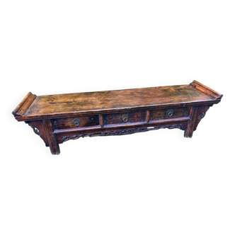 Table basse  Chine - 3 tiroirs