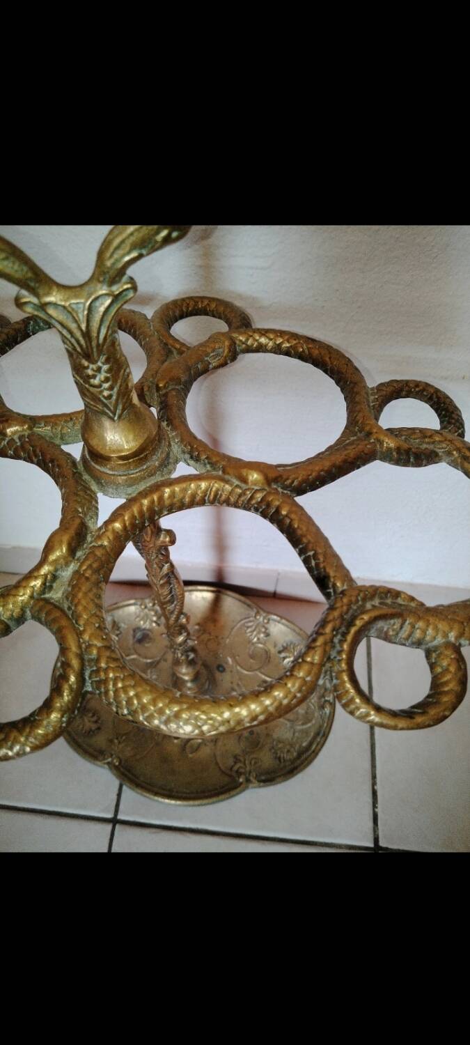 Bronze umbrella stand