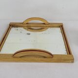 Plateau miroir apéritif 1960's